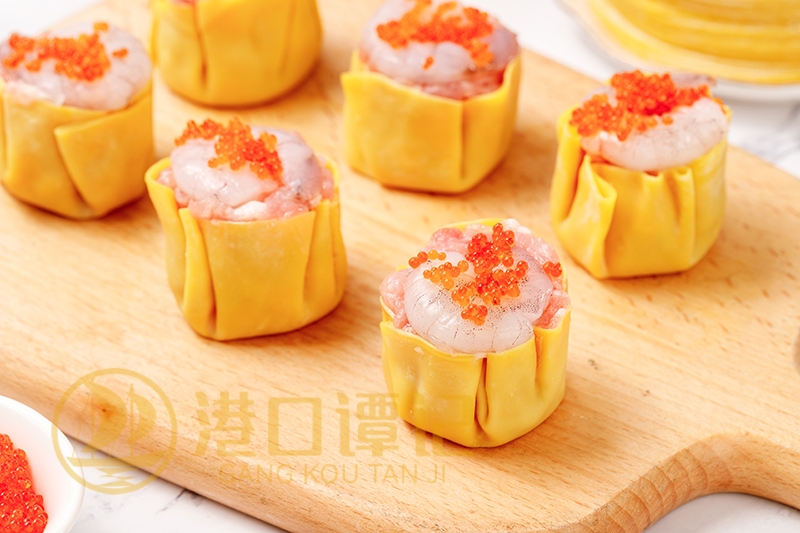 鲜虾蟹籽干蒸